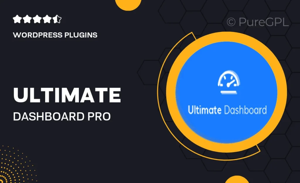 Ultimate Dashboard PRO 34 Ultimate Dashboard PRO