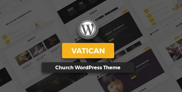 vatican church wordpress theme 1