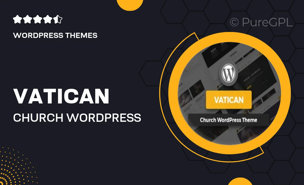 Vatican – Church WordPress Theme