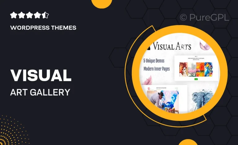 Visual Art | Gallery WordPress Theme