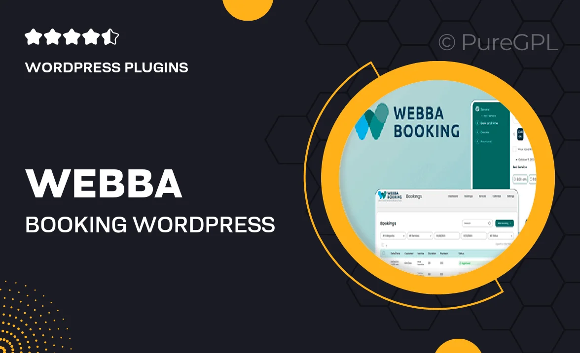 Webba Booking – WordPress Appointment & Reservation
