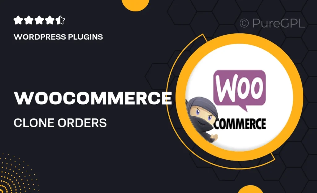 Woocommerce | Clone Orders 49 Woocommerce | Clone Orders