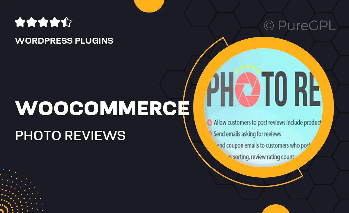 WooCommerce Photo Reviews – Review Reminders – Review for Discounts