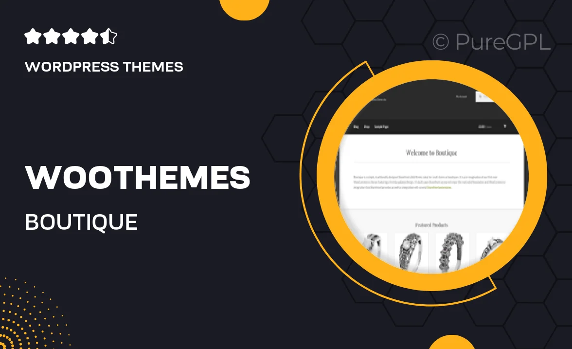 Woothemes | Boutique