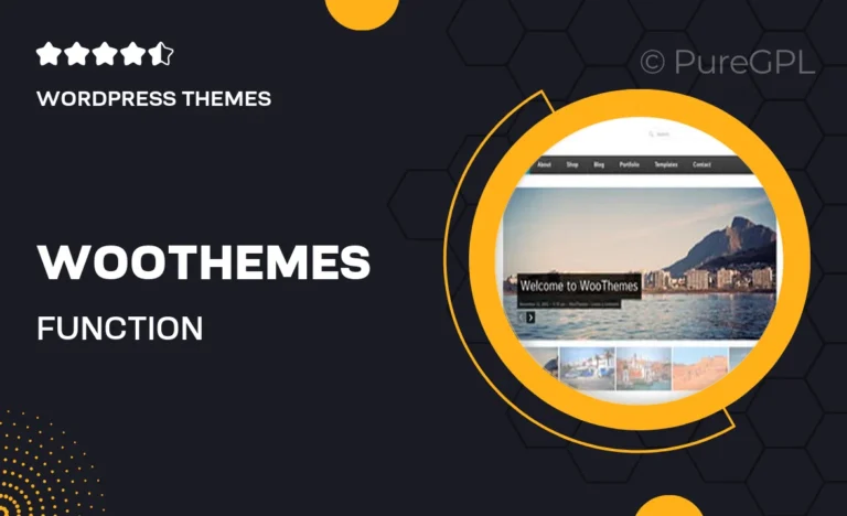 woothemes function