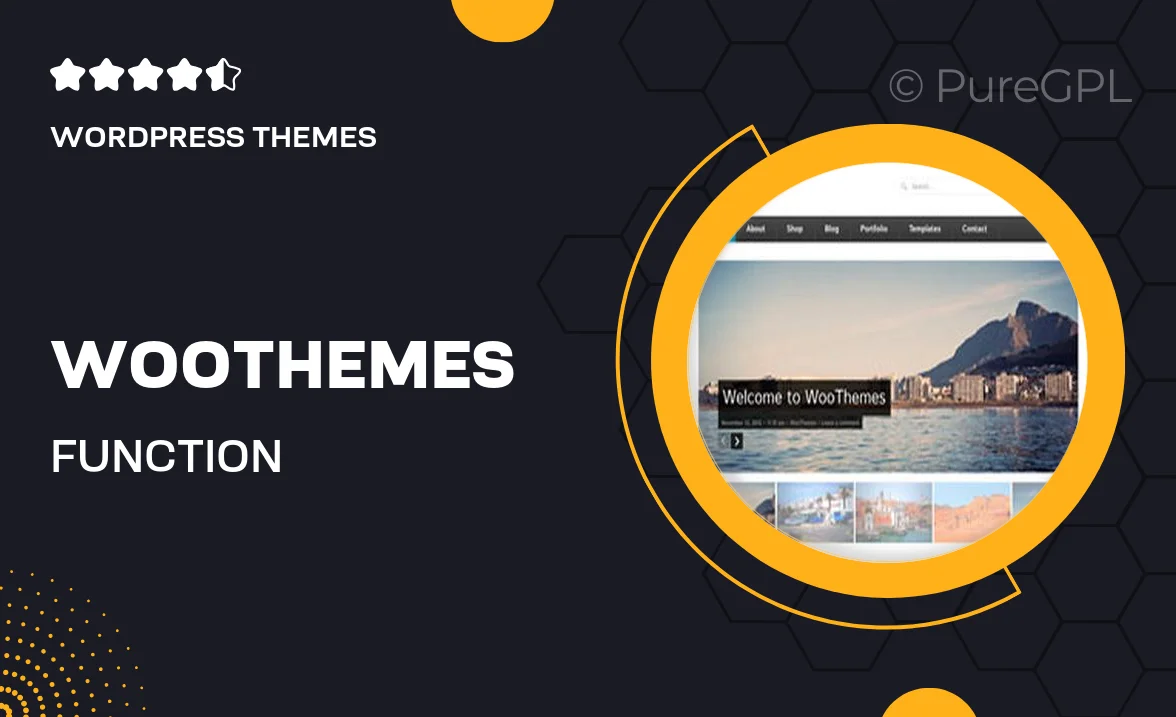 Woothemes | Function