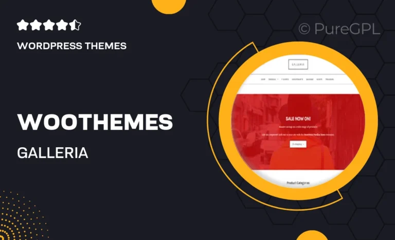 woothemes galleria
