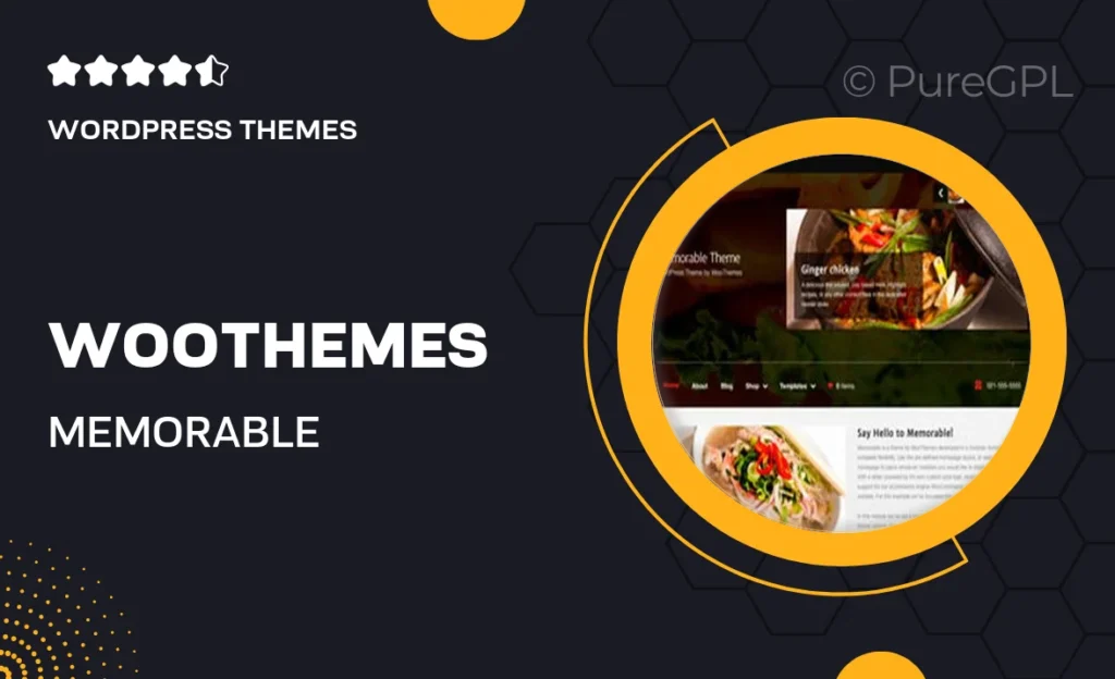Woothemes | Memorable 17 Woothemes | Memorable