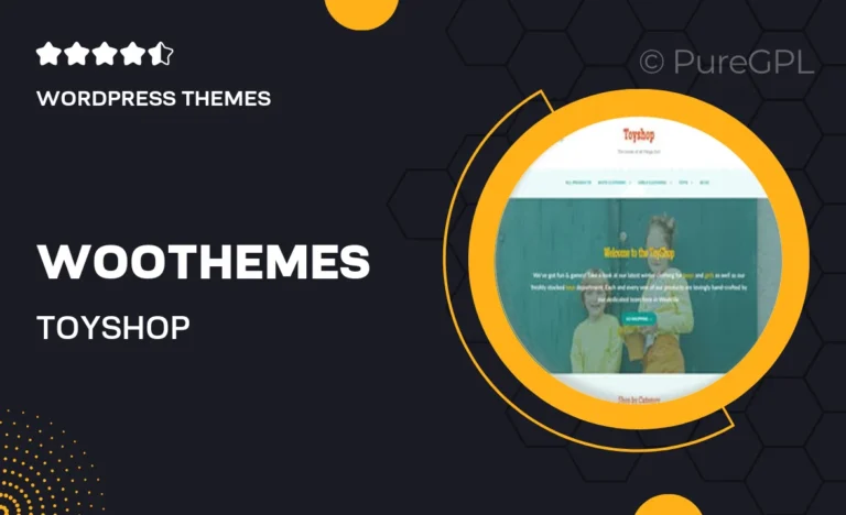woothemes toyshop