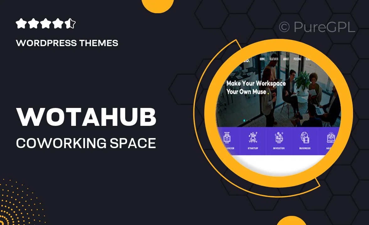 WotaHub | Coworking Space WordPress Theme