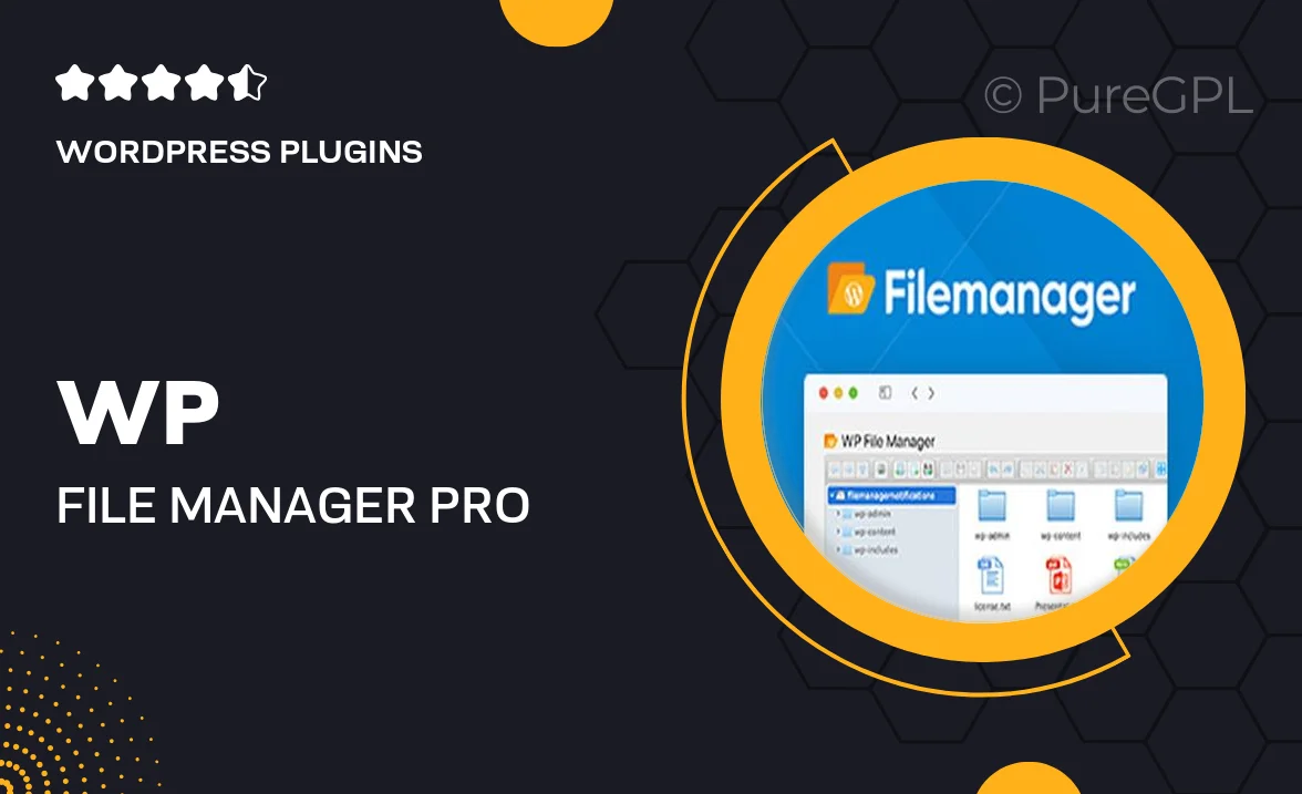 WP File Manager PRO