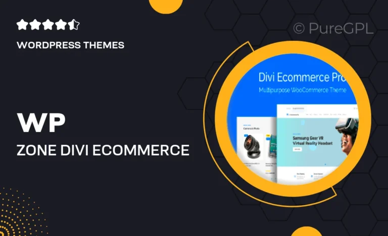 wp zone divi ecommerce pro