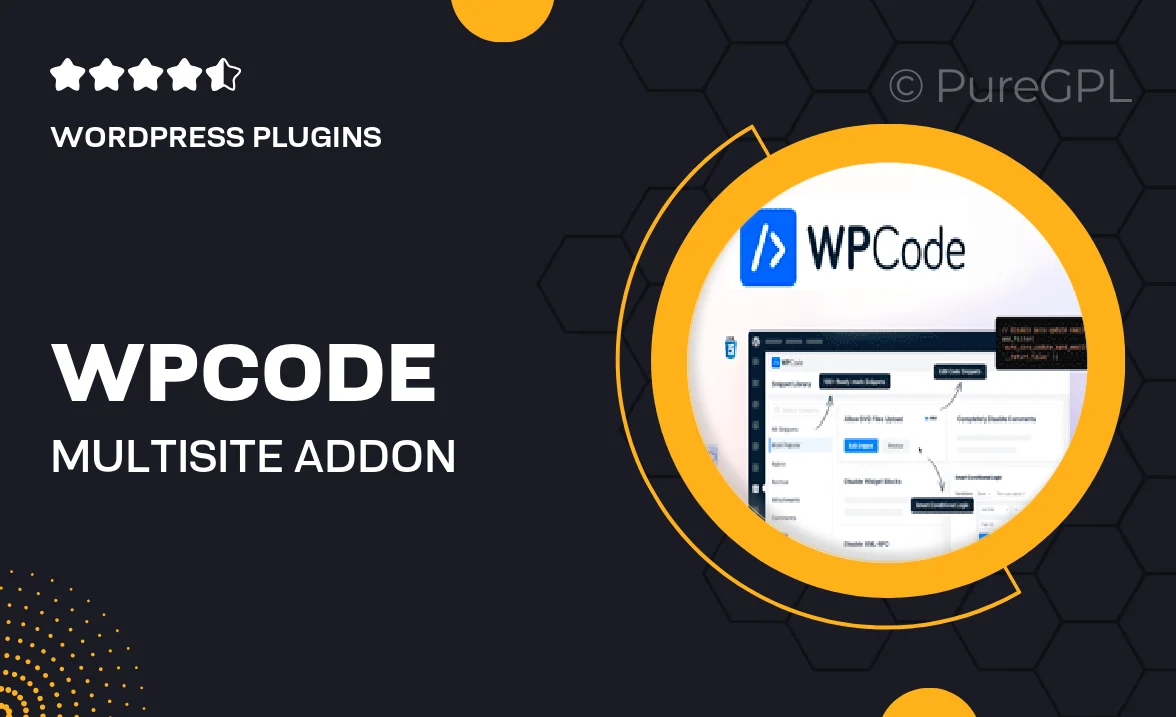 WPCode | Multisite Addon