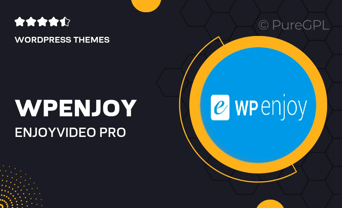 Wpenjoy | EnjoyVideo Pro