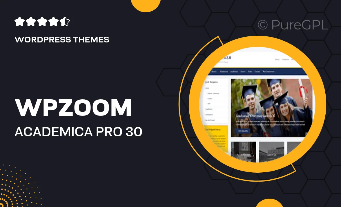 Wpzoom | Academica Pro 3.0