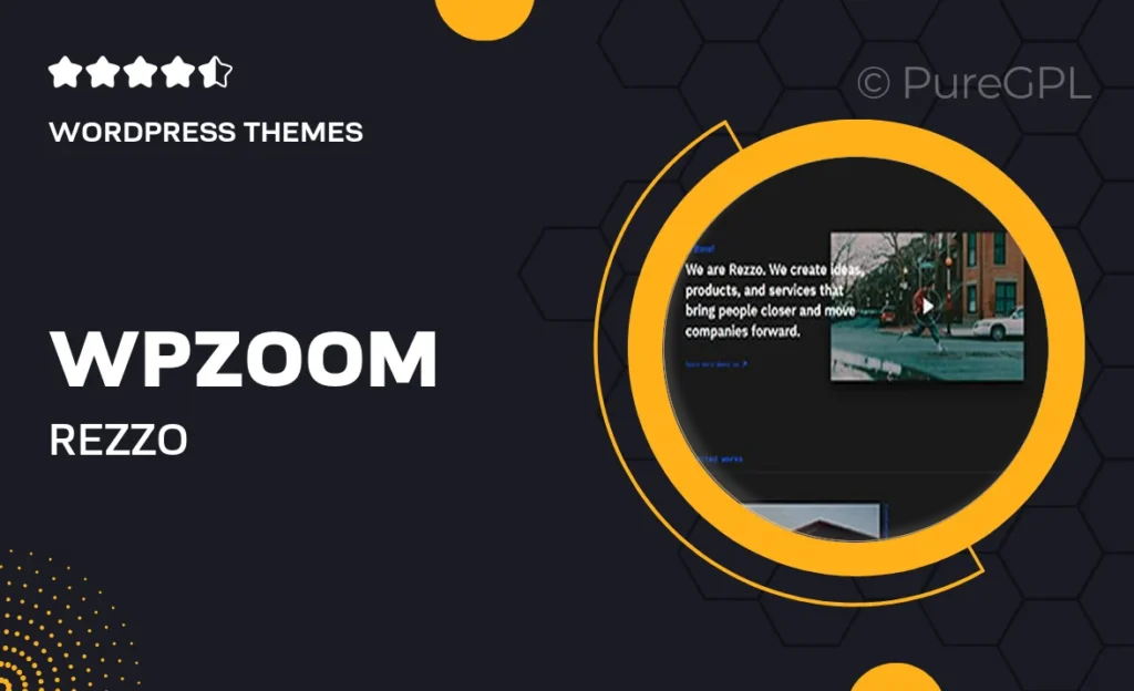 Wpzoom | Rezzo