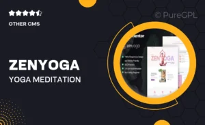 Zenyoga – Yoga & Meditation Elementor Template Kit