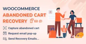 Abandoned Cart Recovery WooCommerce Email – SMS – Facebook Messenger