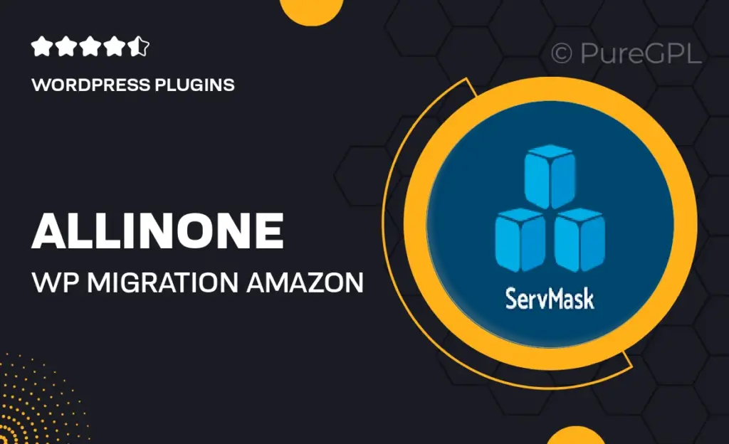 All-in-One WP Migration Amazon S3 Extension 1 All-in-One WP Migration Amazon S3 Extension