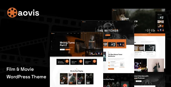 aovis booking movie tickets wordpress theme 1