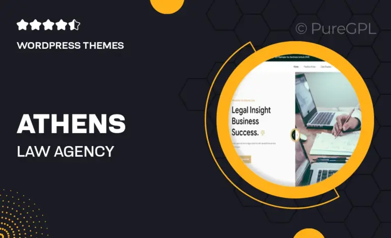 athens law agency wordpress theme