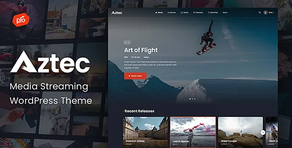 aztec video streaming membership theme 1