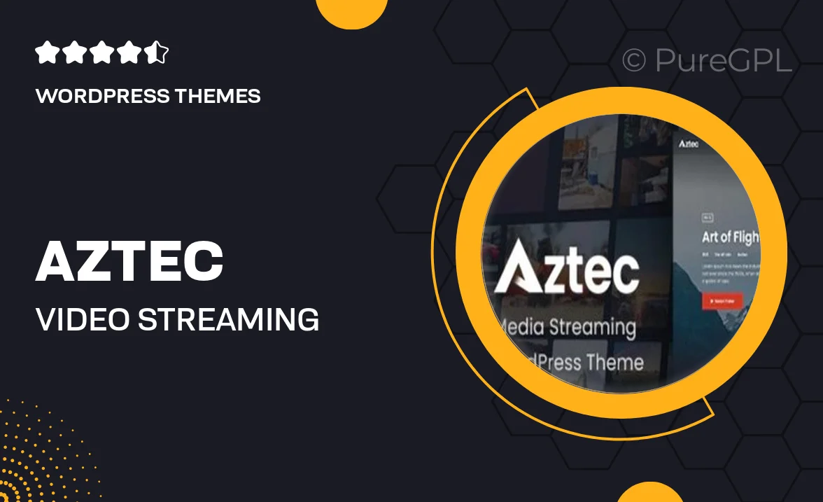 Aztec – Video Streaming & Membership Theme