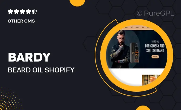 bardy beard oil shopify theme rtl
