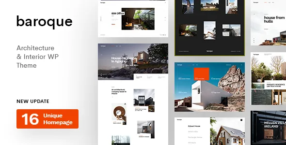 baroque architecture interior wordpress theme 1
