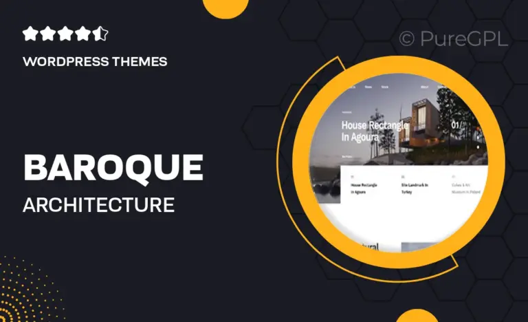 baroque architecture interior wordpress theme