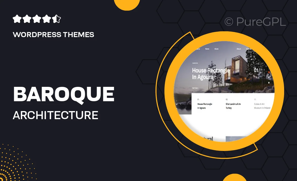 Baroque – Architecture & Interior WordPress Theme