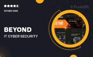 Beyond – IT & Cyber Security Elementor Template Kit