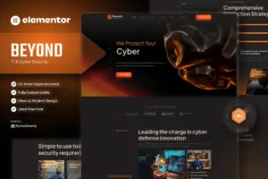 Beyond – IT & Cyber Security Elementor Template Kit