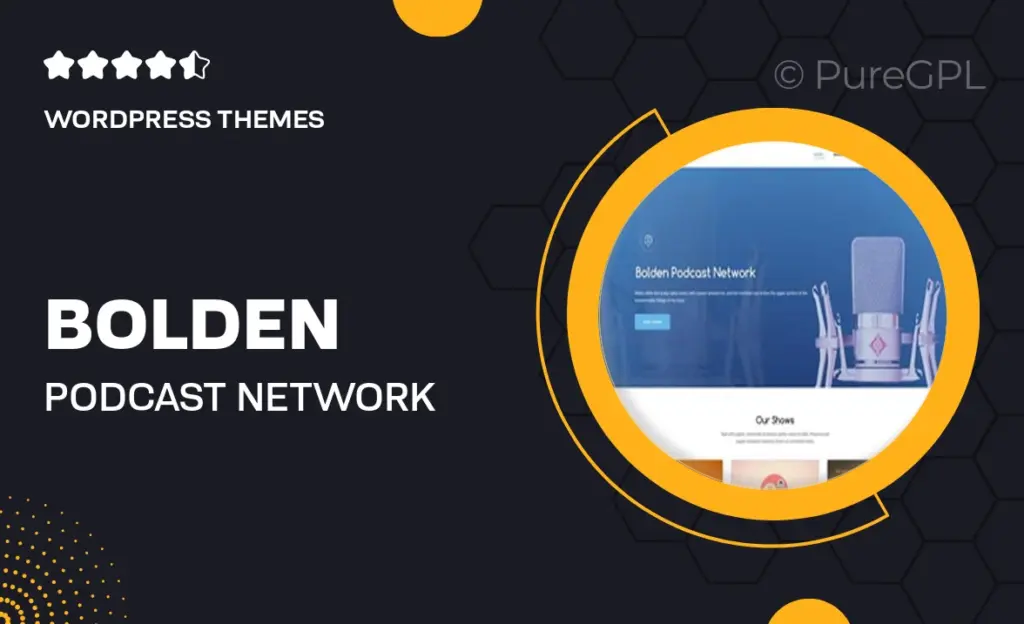 Bolden – Podcast Network WordPress Theme 6 Bolden – Podcast Network WordPress Theme