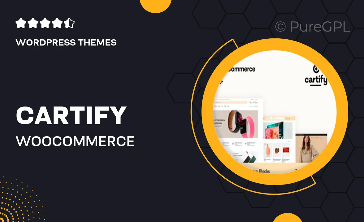 Cartify – WooCommerce Gutenberg WordPress Theme