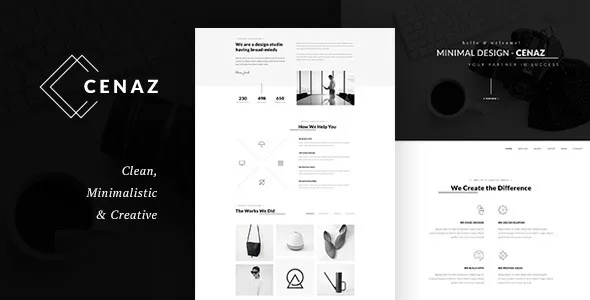 cezan minimal multipurpose wordpress theme 1