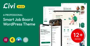 Civi – Job Board, Freelance Marketplace WordPress Theme