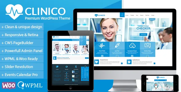 clinico premium medical and health theme 1