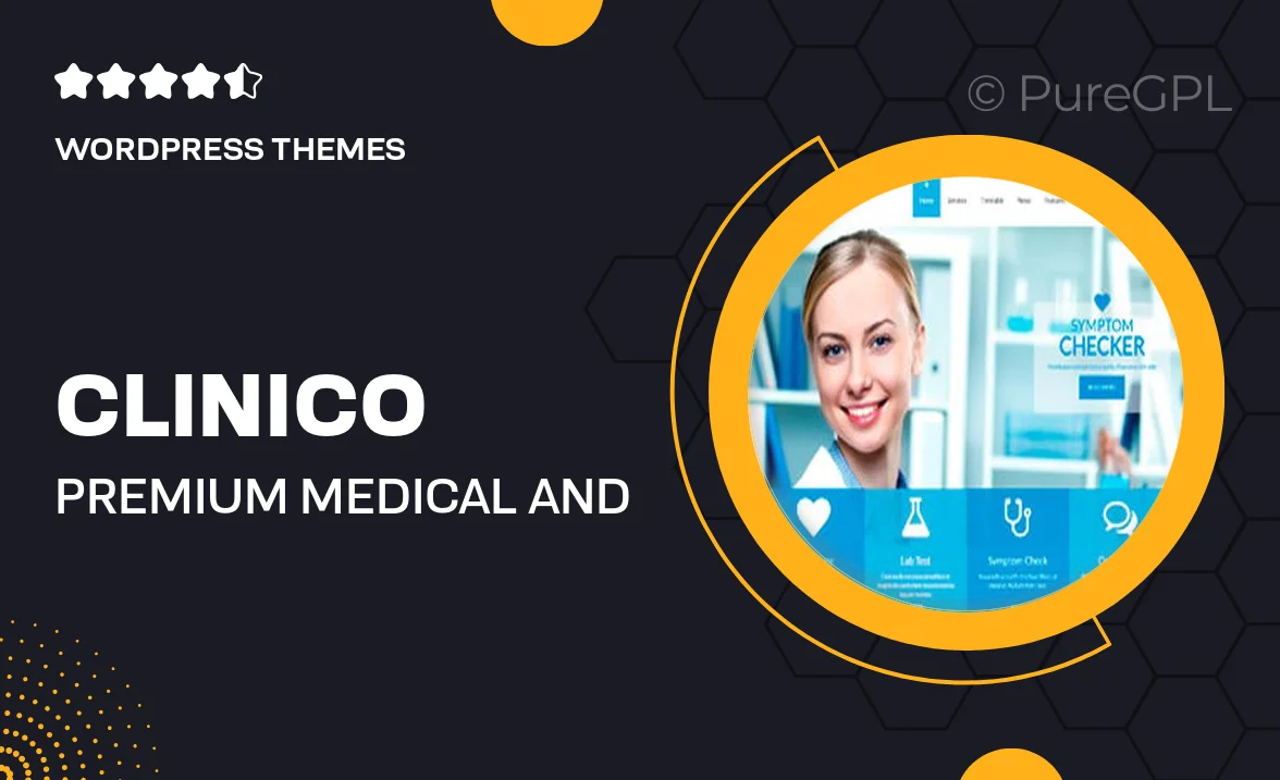 Clinico – Premium Medical and Health Theme