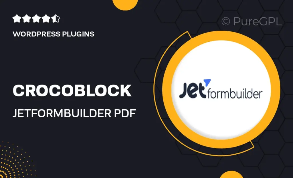 Crocoblock | JetFormBuilder PDF Attachment 6 Crocoblock | JetFormBuilder PDF Attachment