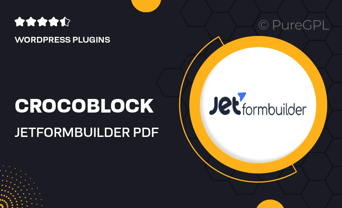 Crocoblock | JetFormBuilder PDF Attachment