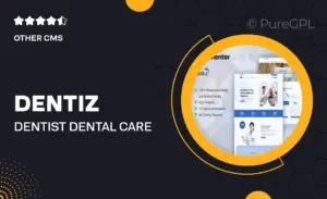 Dentiz – Dentist & Dental Care Elementor Pro Template Kit