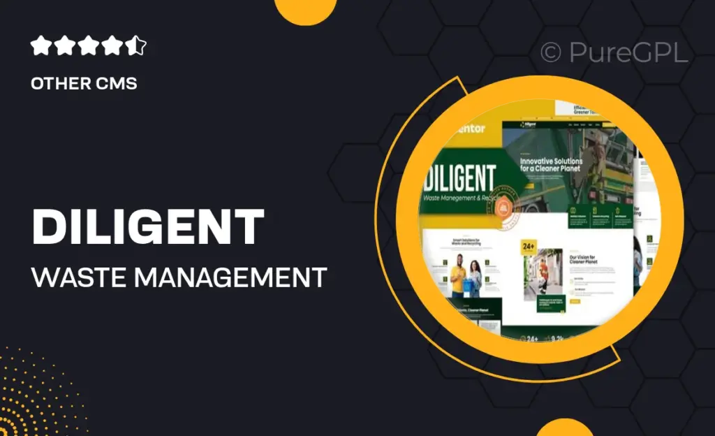 Diligent – Waste Management & Recycling Company Elementor Template Kit 27 Diligent – Waste Management & Recycling Company Elementor Template Kit