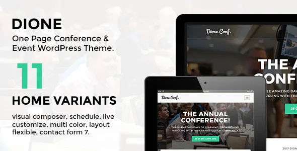 dione conference event wordpress theme 1