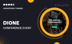Dione – Conference & Event WordPress Theme