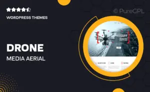 Drone Media | Aerial Photography & Videography WordPress Theme + Elementor