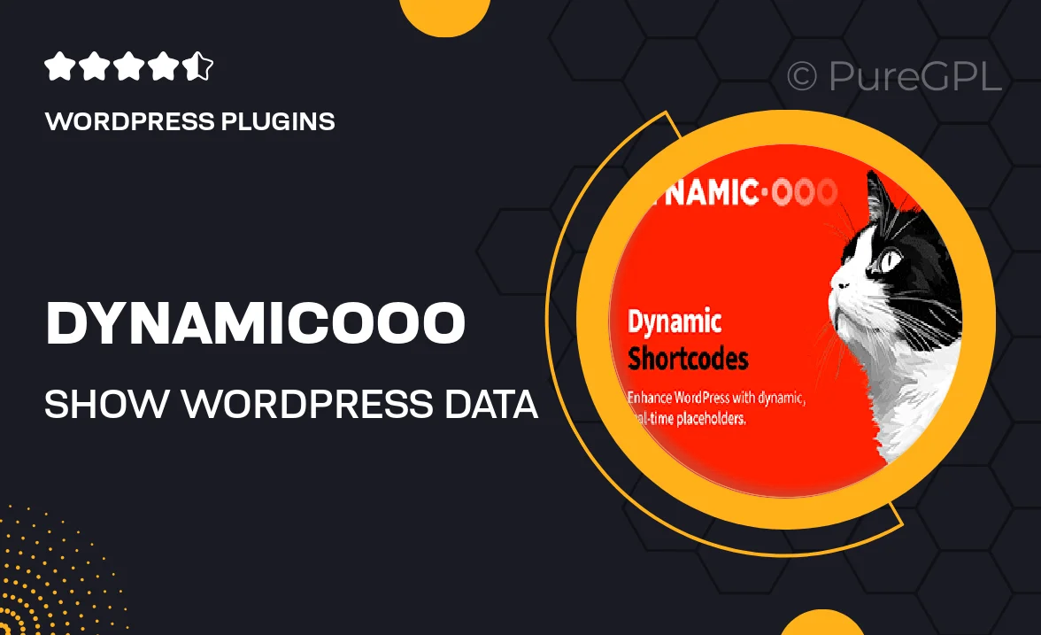 Dynamic.ooo – Show WordPress Data Dynamically