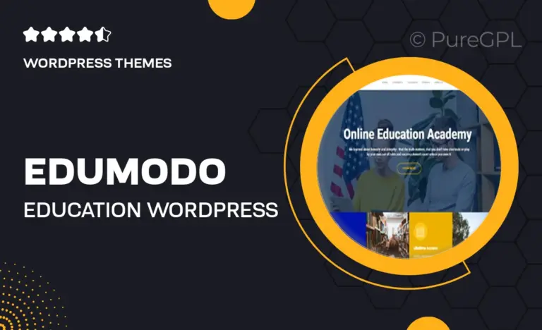 edumodo education wordpress theme