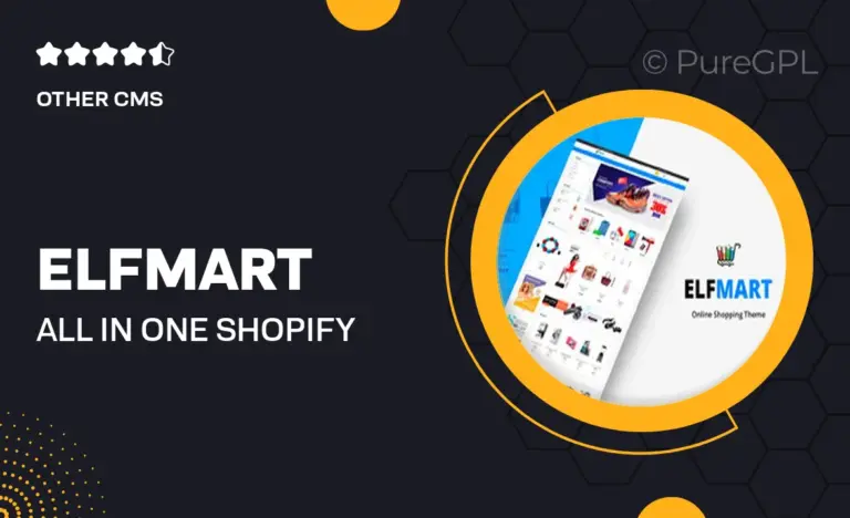 elfmart all in one shopify theme