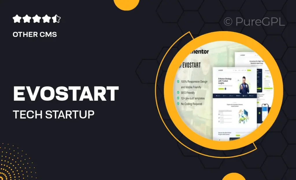Evostart – Tech Startup Company Elementor Pro Template Kit 29 Evostart – Tech Startup Company Elementor Pro Template Kit